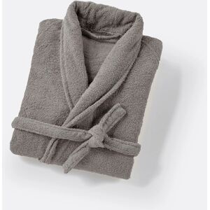 la redoute interieurs Bademantel Scenario con Cuello a la Schala - 350G/m² - Gris Oscuro la redoute interieurs Bademantel Scenario con Cuello a la Schala - 350G/m² - Gris Oscuro