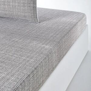 LA REDOUTE INTERIEURS Drap housse en coton - Motif à petits carreaux LA REDOUTE INTERIEURS Drap housse en coton - Motif à petits carreaux