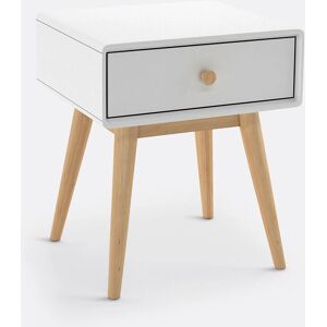LA REDOUTE INTERIEURS - Jimi - Blanc - MDF - Nightstand LA REDOUTE INTERIEURS - Jimi - Blanc - MDF - Nightstand