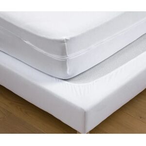 LA REDOUTE INTERIEURS Funda para colchón blanco - Protector LA REDOUTE INTERIEURS Funda para colchón blanco - Protector