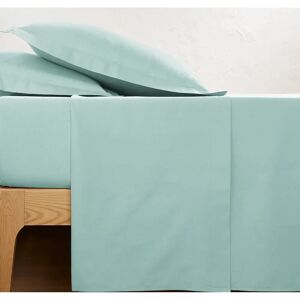 La Redoute Interiors Lenzuolo in cotone - 270x290cm - Turchese La Redoute Interiors Lenzuolo in cotone - 270x290cm - Turchese