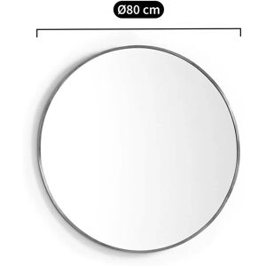 Miroir dor Caligone - Cadre en métal de 80cm Miroir dor Caligone - Cadre en métal de 80cm