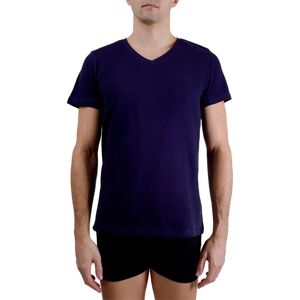 Pierre Cardin - V-hals T-shirt - Blauw - 1/TVC/SIG - Heren Pierre Cardin - V-hals T-shirt - Blauw - 1/TVC/SIG - Heren