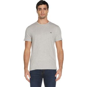 T-shirt en Jersey de Pima Cotton à Col Rond pour Homme Lacoste (TH6709) - gris chine - Publicité T-shirt en Jersey de Pima Cotton à Col Rond pour Homme Lacoste (TH6709) - gris chine - Publicité