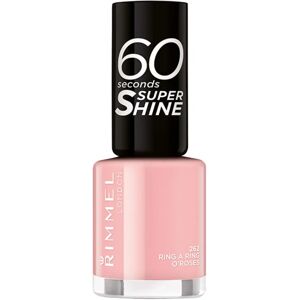Rimmel Roze 262 - Nagellak - 60 Seconds Super Shine Rimmel Roze 262 - Nagellak - 60 Seconds Super Shine