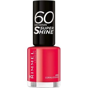 Rimmel 60 Seconds Super Shine Nail Polish - Coralicious - Nail Polish Rimmel 60 Seconds Super Shine Nail Polish - Coralicious - Nail Polish