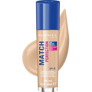 Rimmel London Match Perfection Foundation Ivoori SPF 20 - Perusta Rimmel London Match Perfection Foundation Ivoori SPF 20 - Perusta