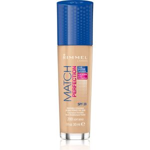 Rimmel London Pehmeä Beigetuki - Nestemäinen meikkipohja SPF 20 Rimmel London Pehmeä Beigetuki - Nestemäinen meikkipohja SPF 20