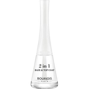 Bourjois 1 Seconde 2 en 1 Vernis - Base et Top Coat - Publicité Bourjois 1 Seconde 2 en 1 Vernis - Base et Top Coat - Publicité