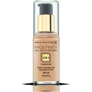 Max Factor Facefinity All Day Makelloser 3-in-1 Bronze SPF 20 Foundation Max Factor Facefinity All Day Makelloser 3-in-1 Bronze SPF 20 Foundation
