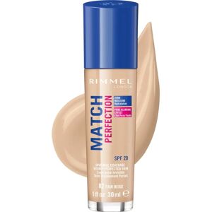 Rimmel Beige Claire Fond de Teint - Couvrance Moyenne - SPF 20 - Publicité Rimmel Beige Claire Fond de Teint - Couvrance Moyenne - SPF 20 - Publicité