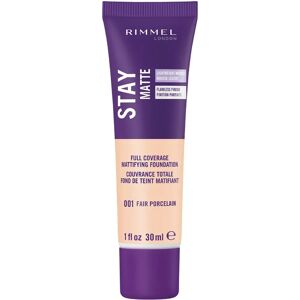 Rimmel London Stay Matte Foundation - Fair Porcelain Rimmel London Stay Matte Foundation - Fair Porcelain