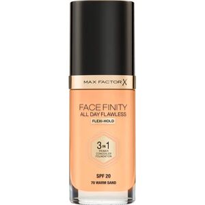 Max Factor Facefinity Toute la Journée Fond Parfait SPF 20 Sable Chaud - Publicité Max Factor Facefinity Toute la Journée Fond Parfait SPF 20 Sable Chaud - Publicité