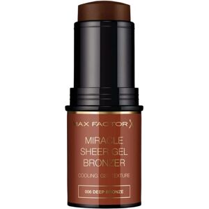 Max Factor Max Factor Miracle Sheer Gel Bronzer Deep Bronze - Sun-Kissed Glow Max Factor Max Factor Miracle Sheer Gel Bronzer Deep Bronze - Sun-Kissed Glow