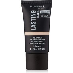 Rimmel Lasting Matte Foundation - Alabaster - Full Coverage - Matte Finish Rimmel Lasting Matte Foundation - Alabaster - Full Coverage - Matte Finish