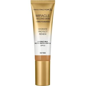 Max Factor Miracle Second Skin Foundation SPF20 9 Tan - Skin Care Foundation Max Factor Miracle Second Skin Foundation SPF20 9 Tan - Skin Care Foundation