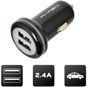 Altadif ALT2USBCARCHW - Chargeur voiture - Noir - Publicité Altadif ALT2USBCARCHW - Chargeur voiture - Noir - Publicité
