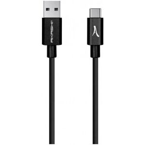 Altadif ALTCABUSBCBLK Câble USB - 1m - USB A à USB C - Noir - Publicité Altadif ALTCABUSBCBLK Câble USB - 1m - USB A à USB C - Noir - Publicité
