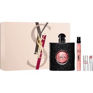 Yves Saint Laurent Black Opium - 90ml EDP + 10ml EDP + Lipstick Gift Set Yves Saint Laurent Black Opium - 90ml EDP + 10ml EDP + Lipstick Gift Set
