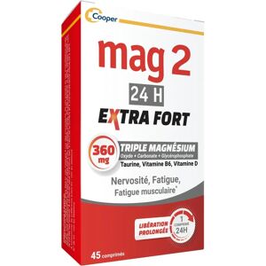 MAG 2 24H Extra Fort Magnésium - Complément Alimentaire - Publicité MAG 2 24H Extra Fort Magnésium - Complément Alimentaire - Publicité