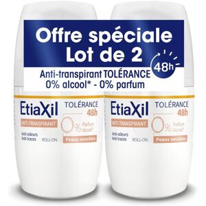 Etiaxil Toleranz 48H Antitranspirant für empfindliche Haut Roll-On 2x50ml Etiaxil Toleranz 48H Antitranspirant für empfindliche Haut Roll-On 2x50ml