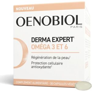 Oenobiol Derma Expert Oméga 3 & 6 Capsules - Soin de la Peau - Publicité Oenobiol Derma Expert Oméga 3 & 6 Capsules - Soin de la Peau - Publicité