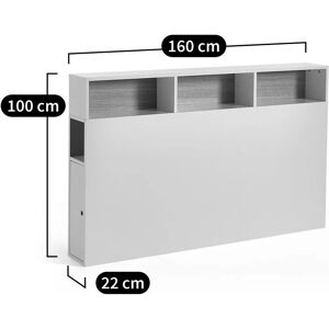LA REDOUTE INTERIEURS Cabecero con Organizador Biface - Cabecero con Compartimentos LA REDOUTE INTERIEURS Cabecero con Organizador Biface - Cabecero con Compartimentos