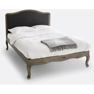 La Redoute Interiors Lit Janel - Tête de lit rembourrée, Pieds incurvés, Base multilame - Lit La Redoute Interiors Lit Janel - Tête de lit rembourrée, Pieds incurvés, Base multilame - Lit