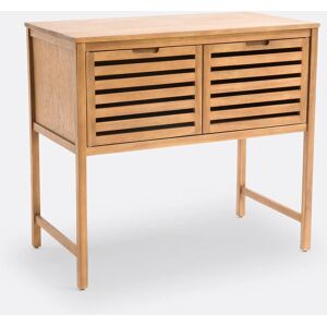 LA REDOUTE INTERIEURS Gabinete de baño de madera de acacia beige - Baño LA REDOUTE INTERIEURS Gabinete de baño de madera de acacia beige - Baño