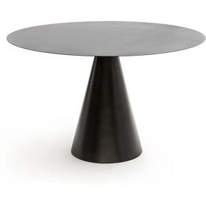 Table à manger grise Mayra AM.PM - Ø 120cm - Pour 6 personnes Table à manger grise Mayra AM.PM - Ø 120cm - Pour 6 personnes