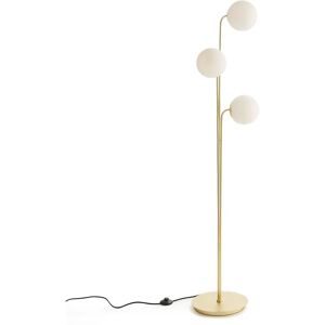 Lámpara de pie de estilo Art Déco en latón blanco - La Redoute Interieurs Lámpara de pie de estilo Art Déco en latón blanco - La Redoute Interieurs