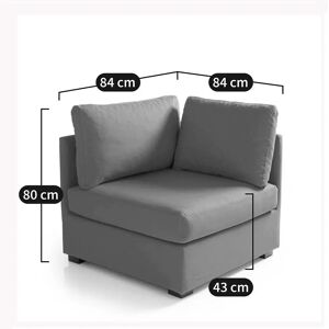 La Redoute Interieurs Sillón Esquina Beige - Sofá Esquina La Redoute Interieurs Sillón Esquina Beige - Sofá Esquina