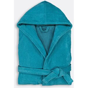 Redoute Interieurs Trizie Bata con Capucha Azul Redoute Interieurs Trizie Bata con Capucha Azul