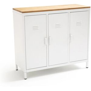 LA REDOUTE INTERIEURS HIBA Armoire grise 3 portes - Meuble de rangement LA REDOUTE INTERIEURS HIBA Armoire grise 3 portes - Meuble de rangement