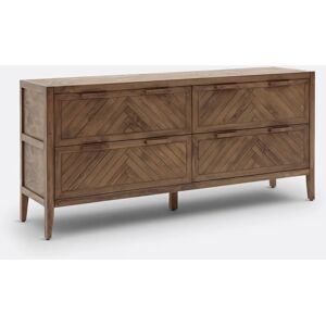 LA REDOUTE INTERIEURS Commode Nottingham en pin massif de 4 tiroirs LA REDOUTE INTERIEURS Commode Nottingham en pin massif de 4 tiroirs