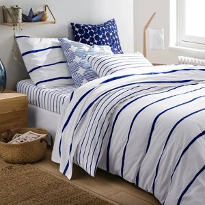 LA REDOUTE INTERIEURS Glenans Housse de duvet en coton - Rayures marines, Plusieurs tailles LA REDOUTE INTERIEURS Glenans Housse de duvet en coton - Rayures marines, Plusieurs tailles