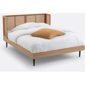 LA REDOUTE INTERIEURS Cama WASKA - 160x200cm - Marrón LA REDOUTE INTERIEURS Cama WASKA - 160x200cm - Marrón