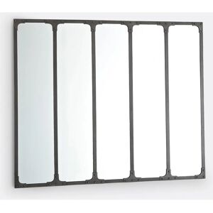 LA REDOUTE INTERIEURS Miroir industriel Lenaig - 144x120 cm LA REDOUTE INTERIEURS Miroir industriel Lenaig - 144x120 cm