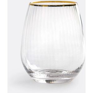 LA REDOUTE INTERIEURS Lurik Lot de 4 Verres Striés - Verres LA REDOUTE INTERIEURS Lurik Lot de 4 Verres Striés - Verres