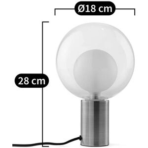 La Redoute Interieurs lampe de table jaune Arvin en laiton et verre La Redoute Interieurs lampe de table jaune Arvin en laiton et verre