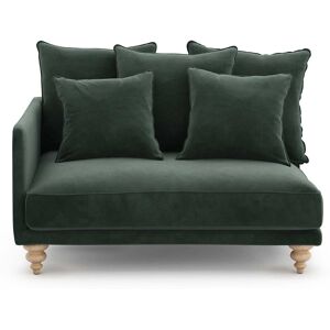 AM.PM Lazare Sofá - Terciopelo, Marrón, Asiento profundo - Sofá AM.PM Lazare Sofá - Terciopelo, Marrón, Asiento profundo - Sofá
