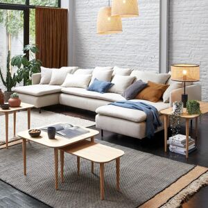 LA REDOUTE INTERIEURS Alfombra de yute beige - Estilo étnico hecho a mano Boho LA REDOUTE INTERIEURS Alfombra de yute beige - Estilo étnico hecho a mano Boho