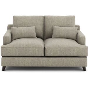 AM.PM Sofá compacto de tweed Alwine Marrón AM.PM Sofá compacto de tweed Alwine Marrón