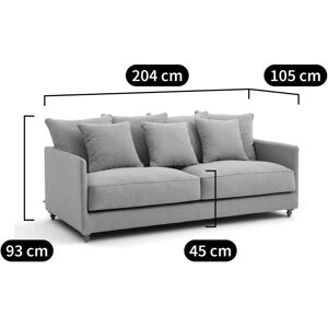 AM.PM Lazare Canapé-Lit en Velours - Sofa Bed AM.PM Lazare Canapé-Lit en Velours - Sofa Bed