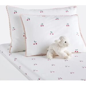 LA REDOUTE INTERIEURS Griotte funda almohada algodón orgánico 40x60 cm LA REDOUTE INTERIEURS Griotte funda almohada algodón orgánico 40x60 cm