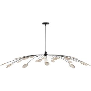 Suspension Léonie de La Redoute Interiors - Métal Rattan 138cm Suspension Léonie de La Redoute Interiors - Métal Rattan 138cm