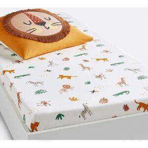 La Redoute Intérieurs Drap-housse en coton bio - Junglito La Redoute Intérieurs Drap-housse en coton bio - Junglito