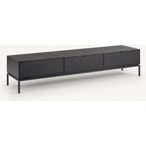 Am.pm Réalto Mueble de TV de Acero y Cuero - Mueble de TV Am.pm Réalto Mueble de TV de Acero y Cuero - Mueble de TV