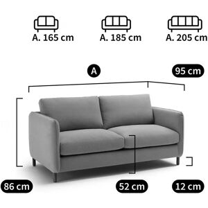 LA REDOUTE INTERIEURS Divano letto - Cotone/poliestere - 2-4 Posti LA REDOUTE INTERIEURS Divano letto - Cotone/poliestere - 2-4 Posti
