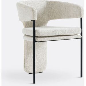 Sillón Palazzo de La Redoute Interieurs - Estilo Vintage, Tapizado Bouclé, Tamaño Compacto Sillón Palazzo de La Redoute Interieurs - Estilo Vintage, Tapizado Bouclé, Tamaño Compacto